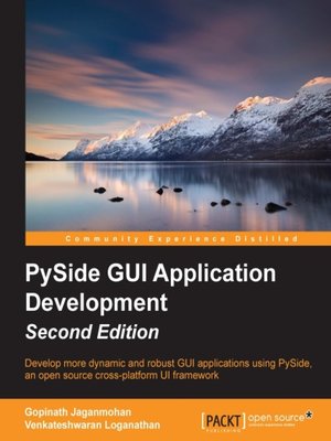 cover image of PySide GUI Application Development